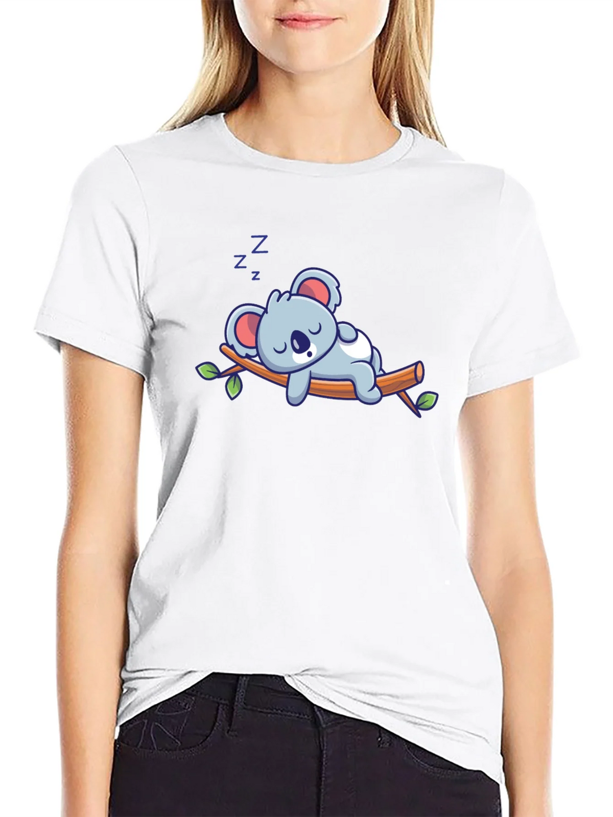 Cute Sleeping Koala T-Shirt - Soft Cotton Blend product image 8
