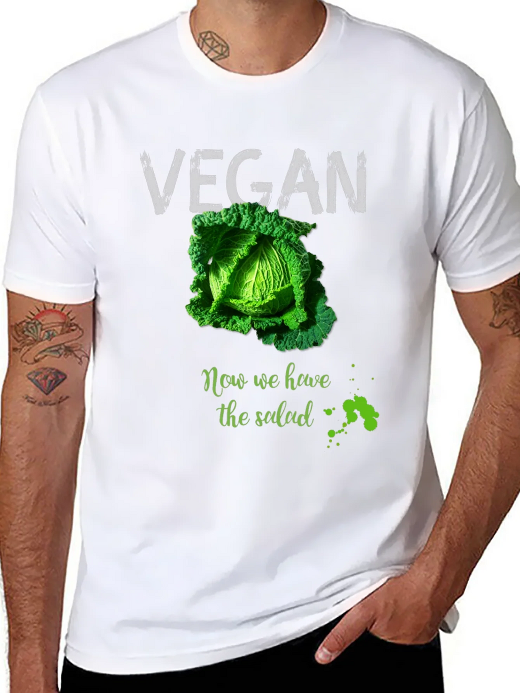Vegan Cabbage Salad Tee - Now We Have the product image 7