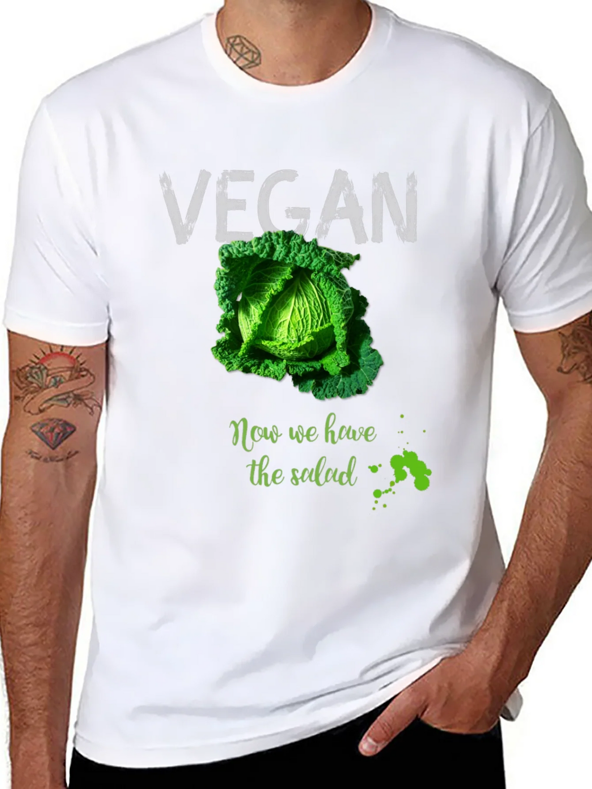 Vegan Cabbage Salad Tee - Now We Have the product image 7