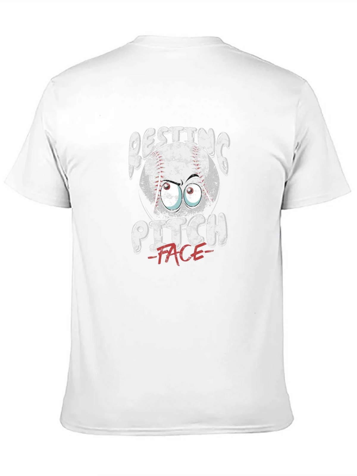 Resting Pitch Face T-Shirt - Baseball Funny Graphic Tee product image 10