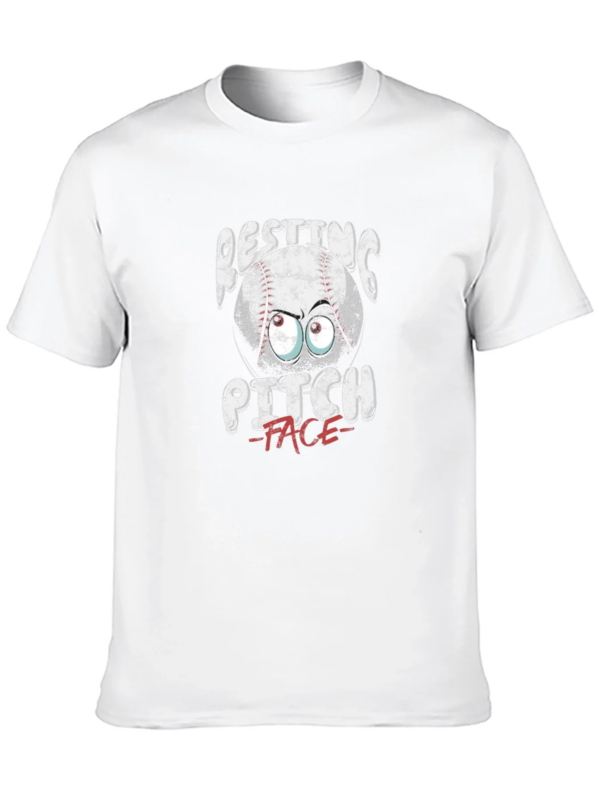 Resting Pitch Face T-Shirt - Baseball Funny Graphic Tee product image 9