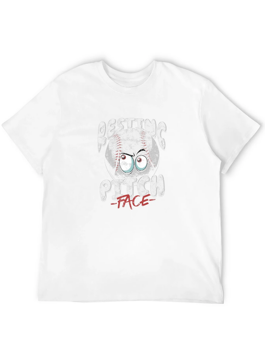 Resting Pitch Face T-Shirt - Baseball Funny Graphic Tee product image 11