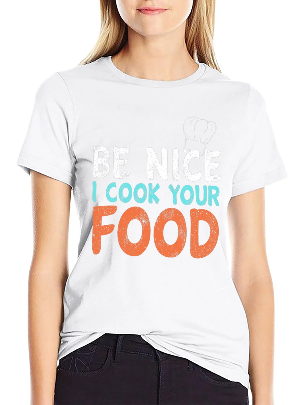 Be Nice I Cook Your Food Graphic T-Shirt product image 8