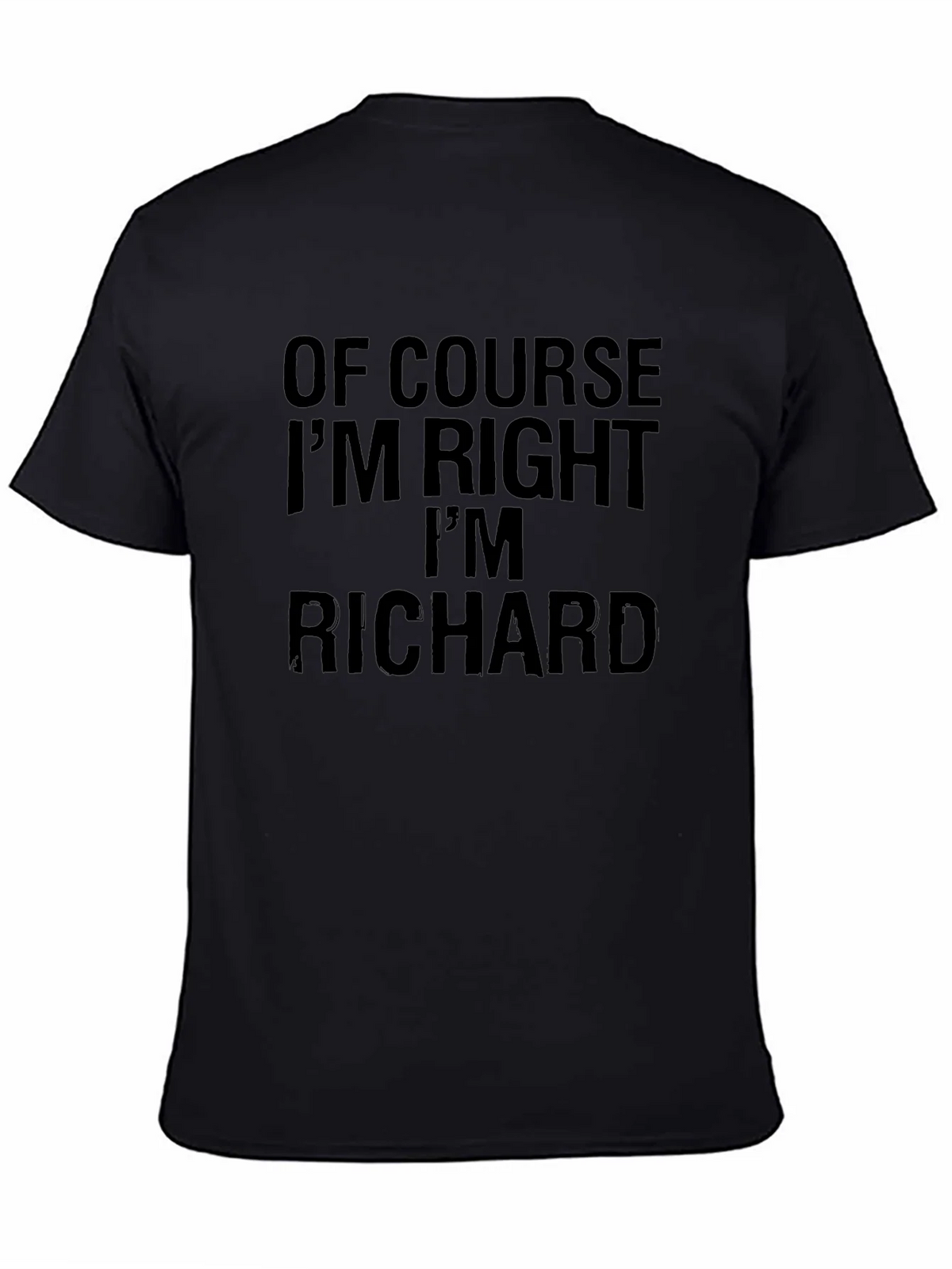 Of Course Im Right Im Richard - Funny T-Shirt product image 4