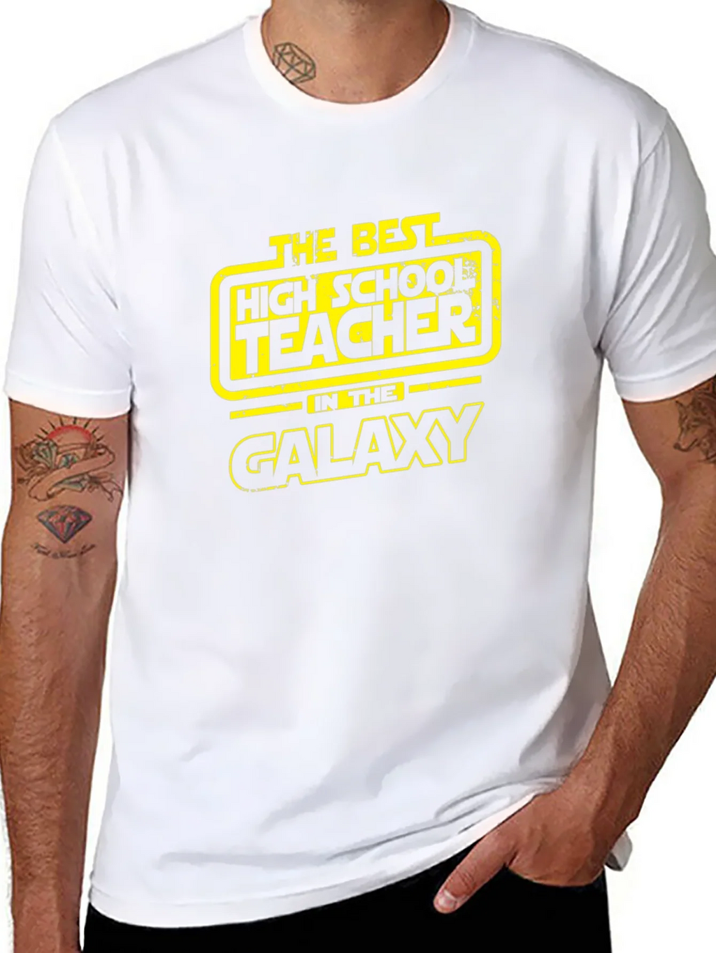 Star Wars High School Teacher T-Shirt - Galaxys Best! product image 7