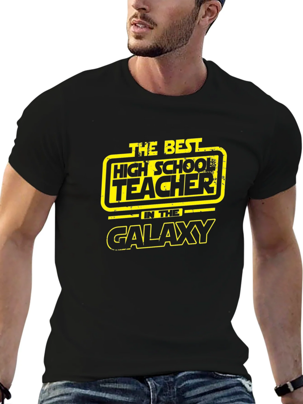 Star Wars High School Teacher T-Shirt - Galaxys Best! product image 6