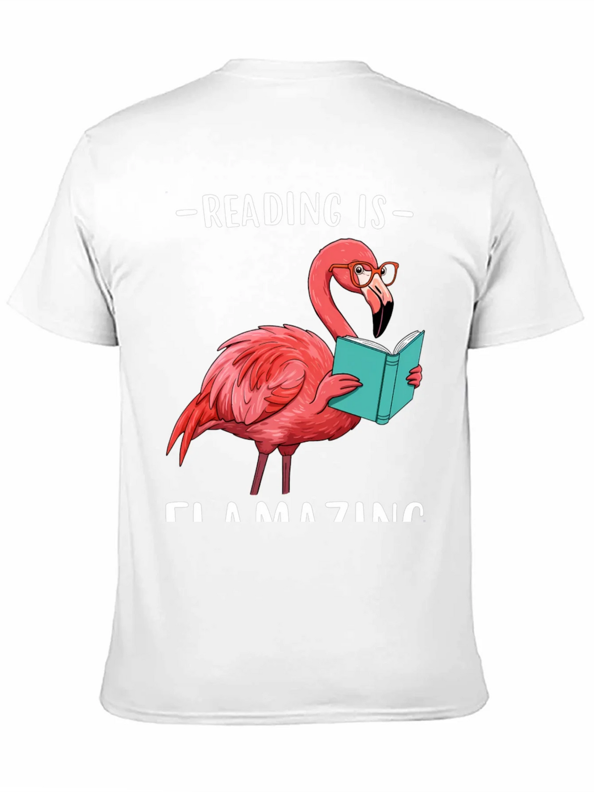 Reading Flamingo T-Shirt product image 10