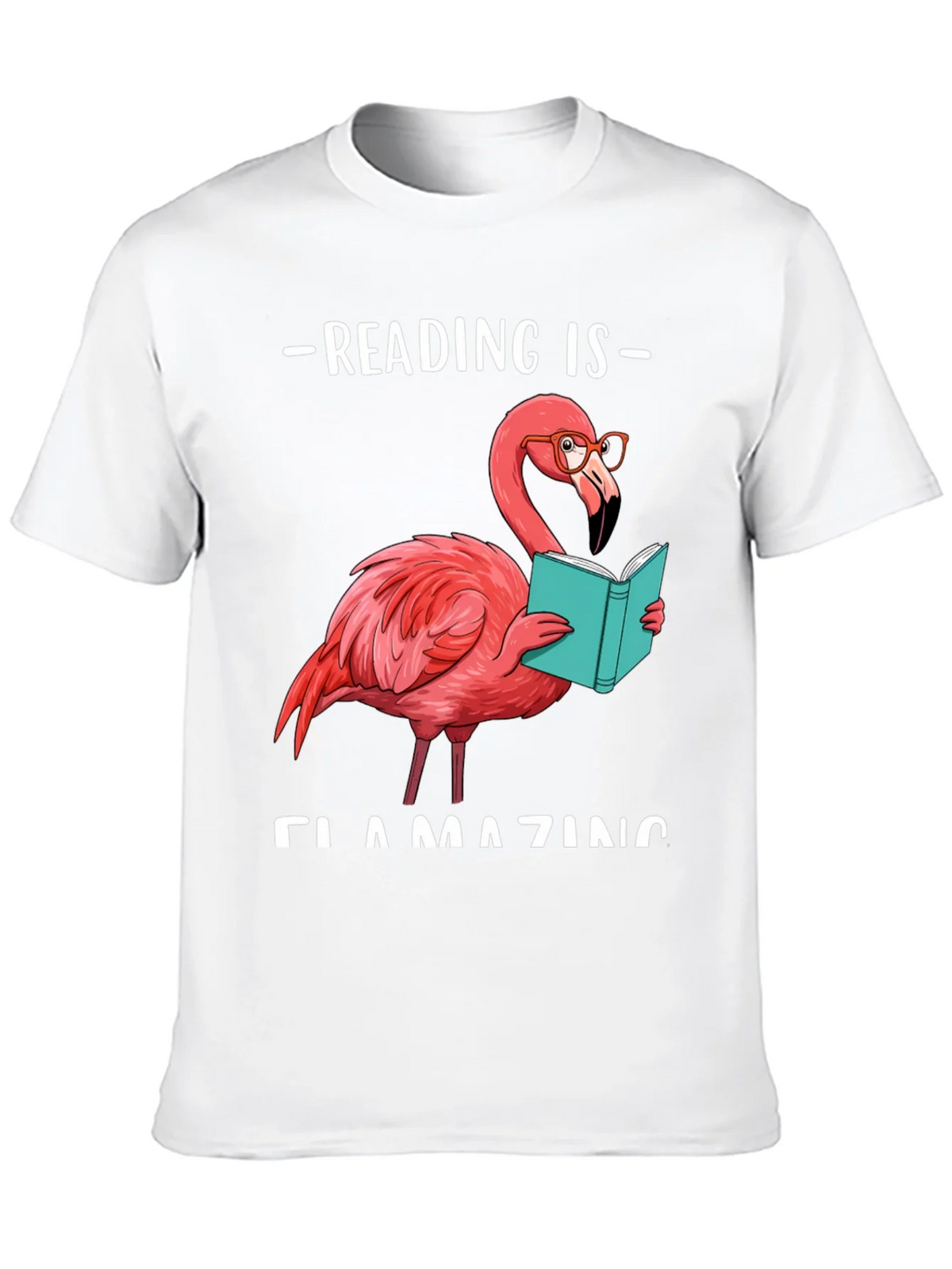 Reading Flamingo T-Shirt product image 9