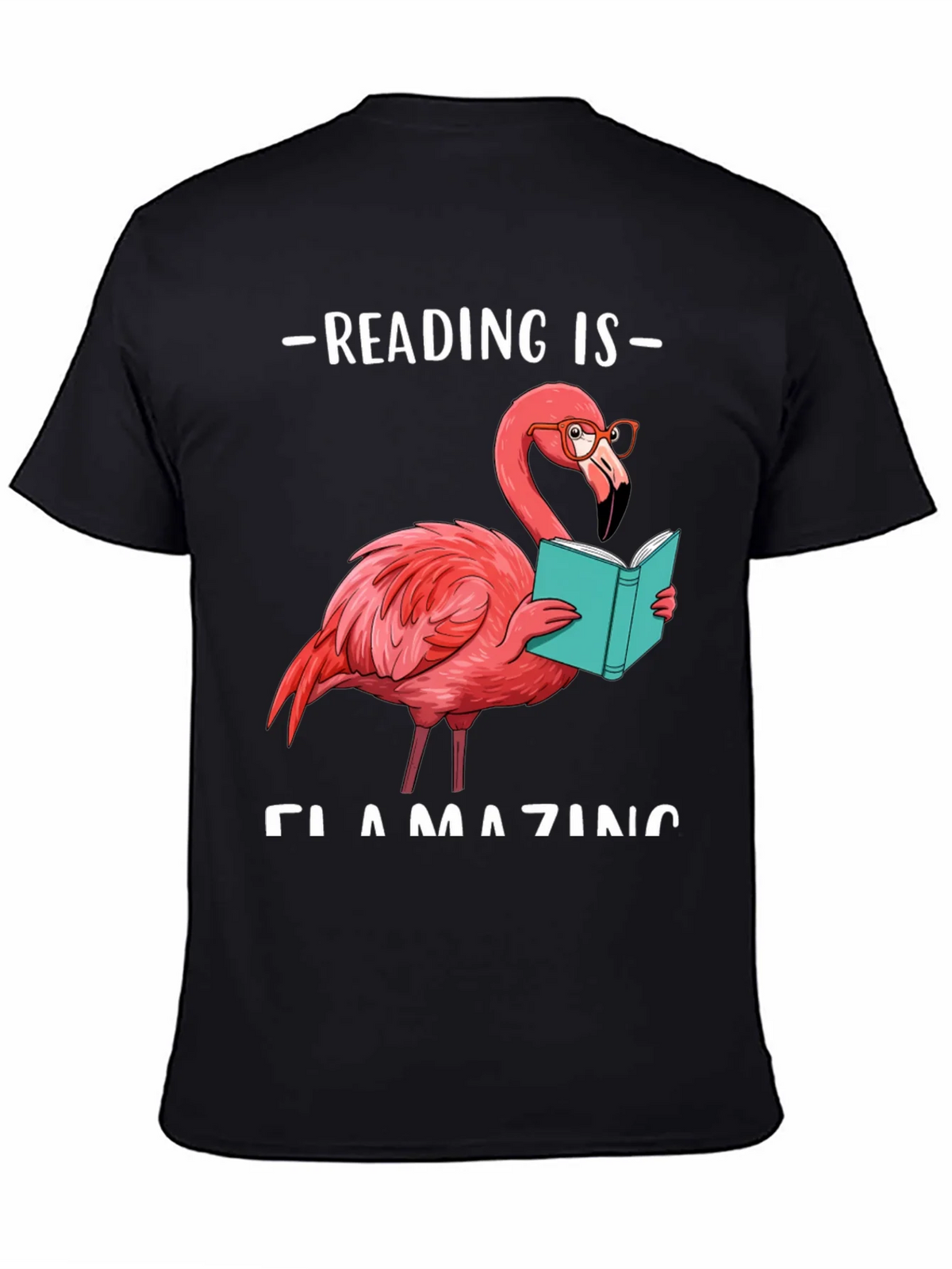 Reading Flamingo T-Shirt product image 4