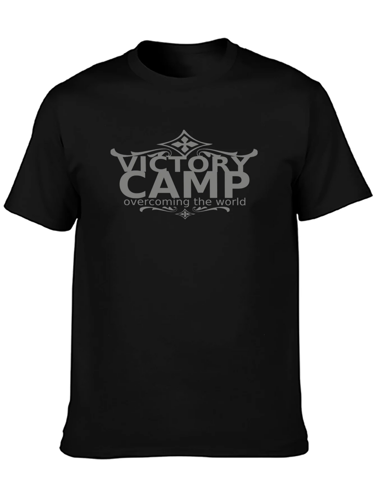 Victory Camp Black T-Shirt - Overcoming the World product image 3