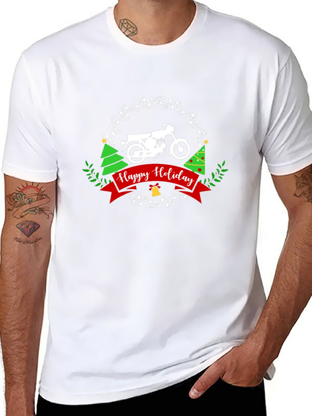 Holiday Motorcycle T-Shirt product image 6