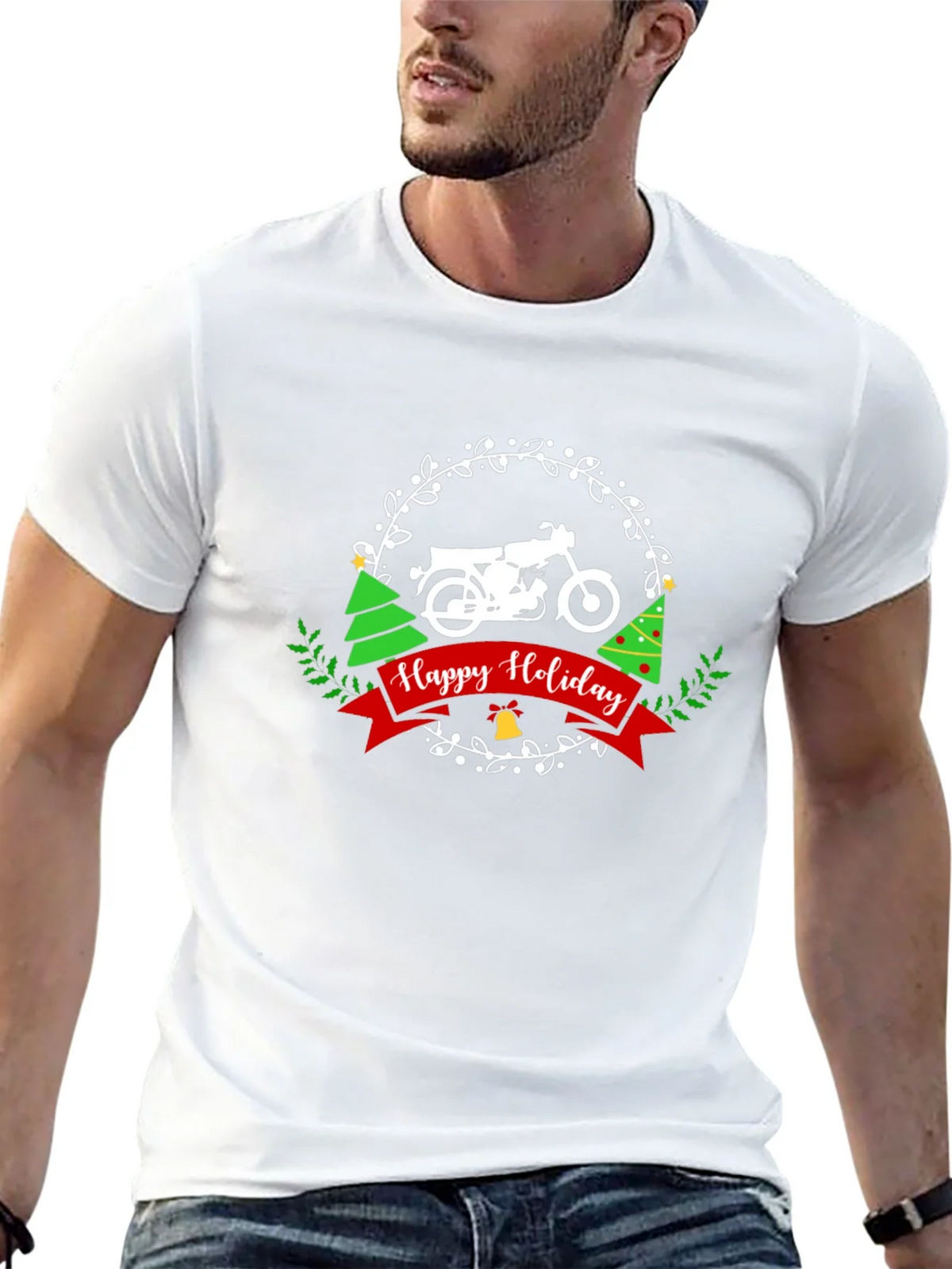 Holiday Motorcycle T-Shirt product image 11