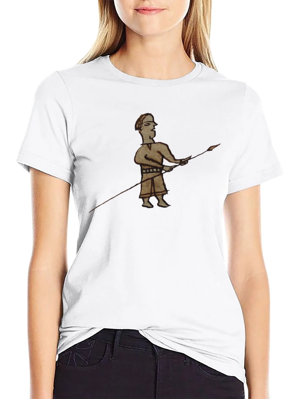 Historical Warrior Graphic Black T-Shirt product image 8