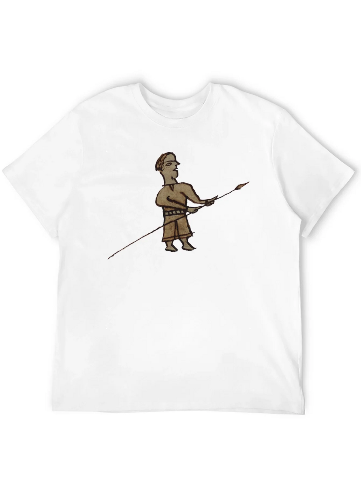 Historical Warrior Graphic Black T-Shirt product image 11