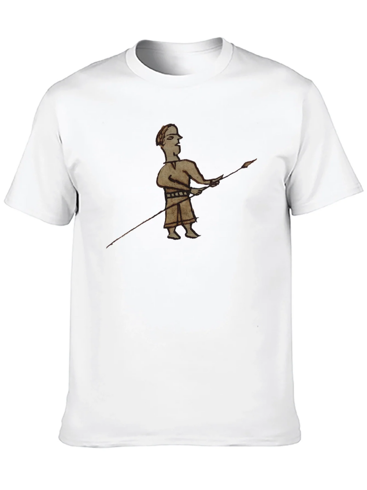 Historical Warrior Graphic Black T-Shirt product image 9