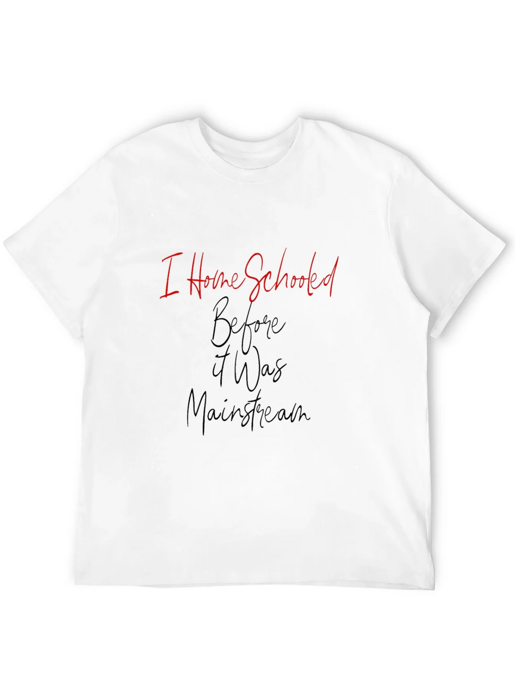 I Home Schooled Before It Was Mainstream T-Shirt product image 11