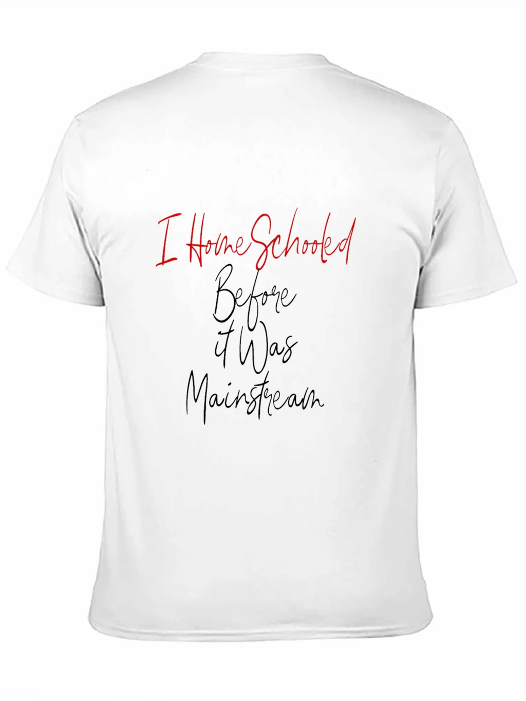 I Home Schooled Before It Was Mainstream T-Shirt product image 10