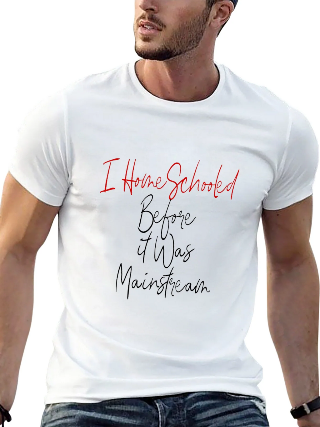 I Home Schooled Before It Was Mainstream T-Shirt product image 12