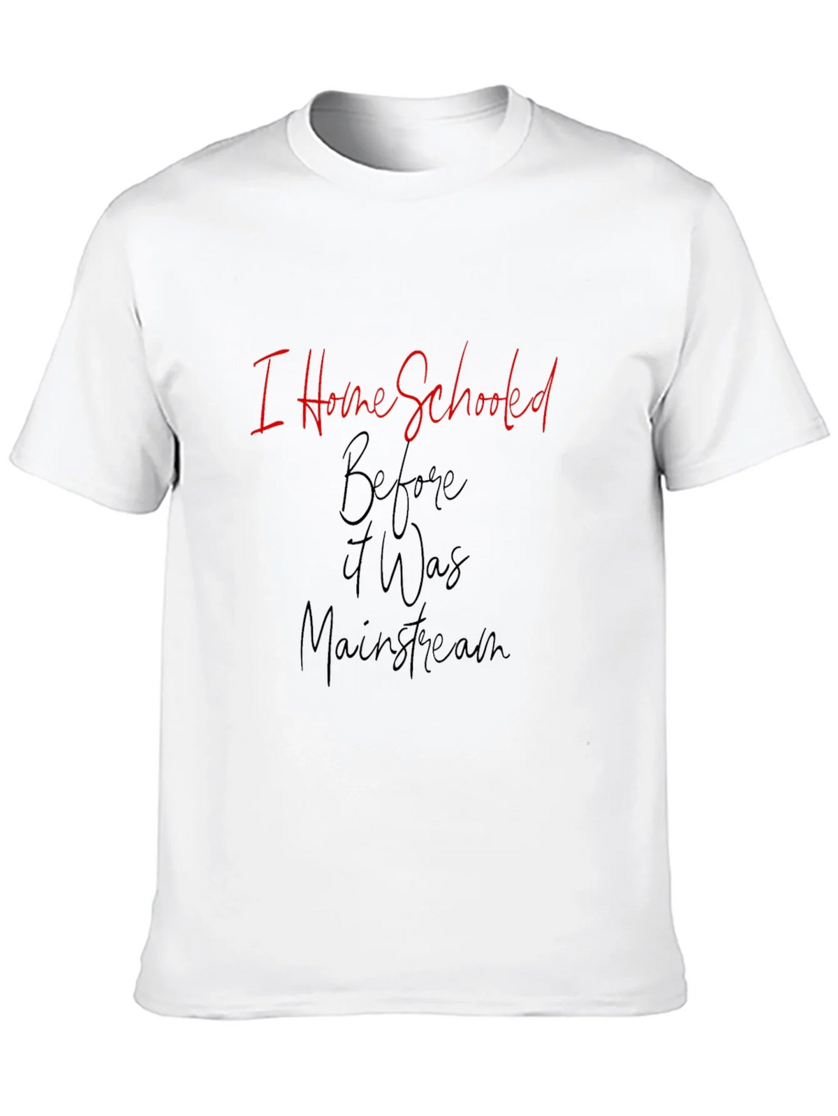 I Home Schooled Before It Was Mainstream T-Shirt product image 9