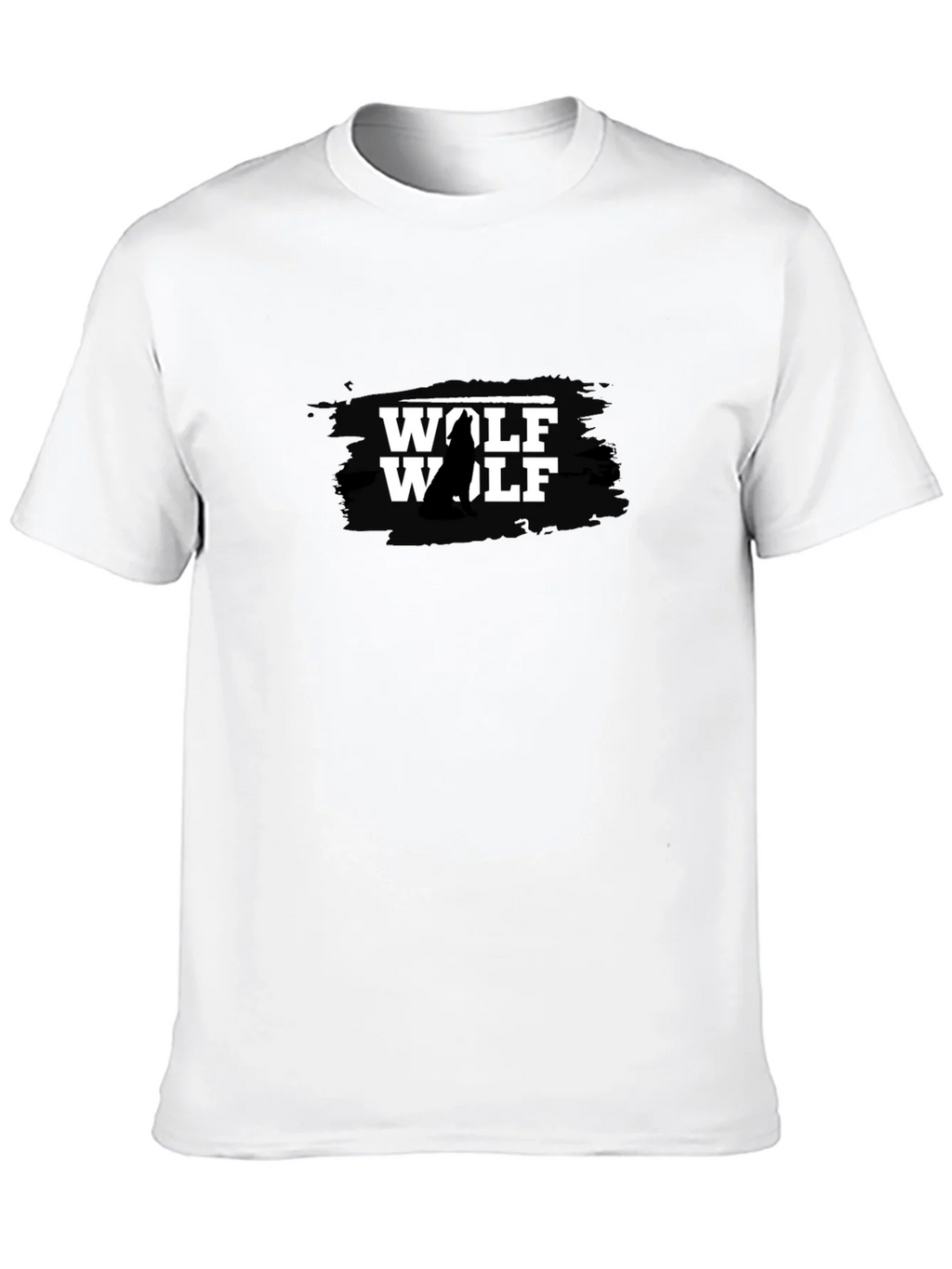 Wolf Graphic T-Shirt - Black Mens product image 9