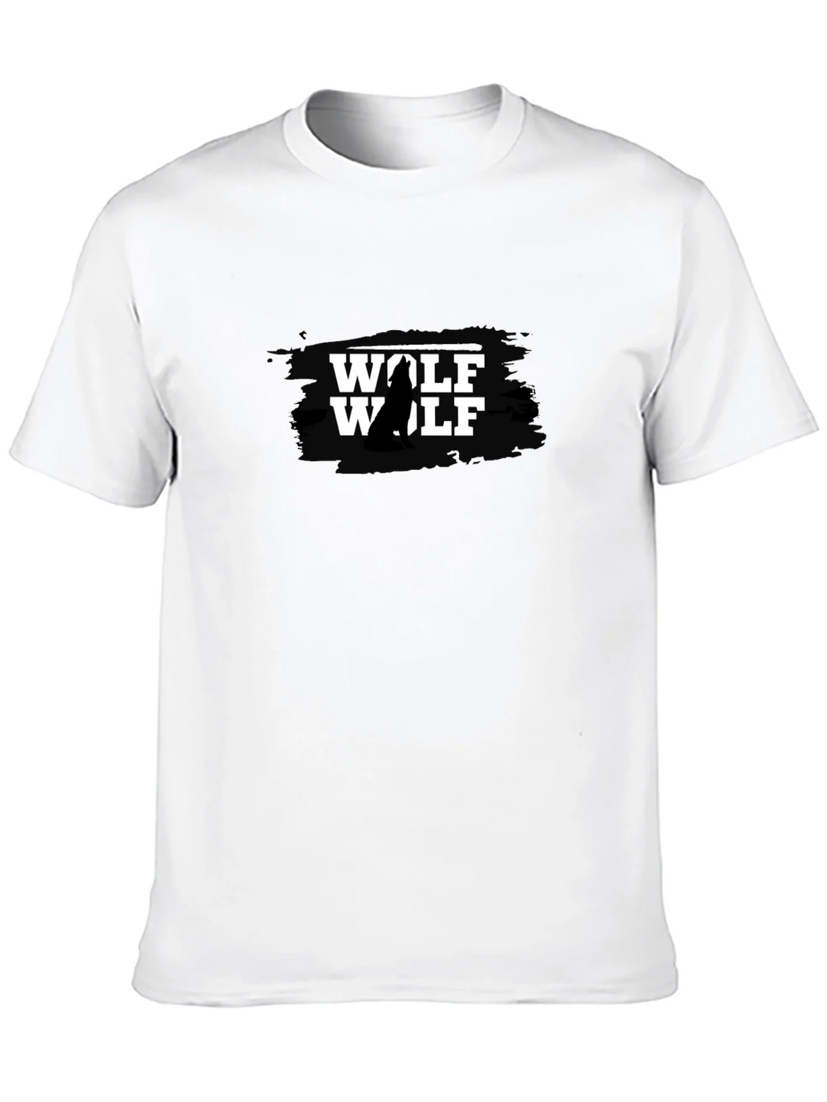 Wolf Graphic T-Shirt - Black Mens product image 9