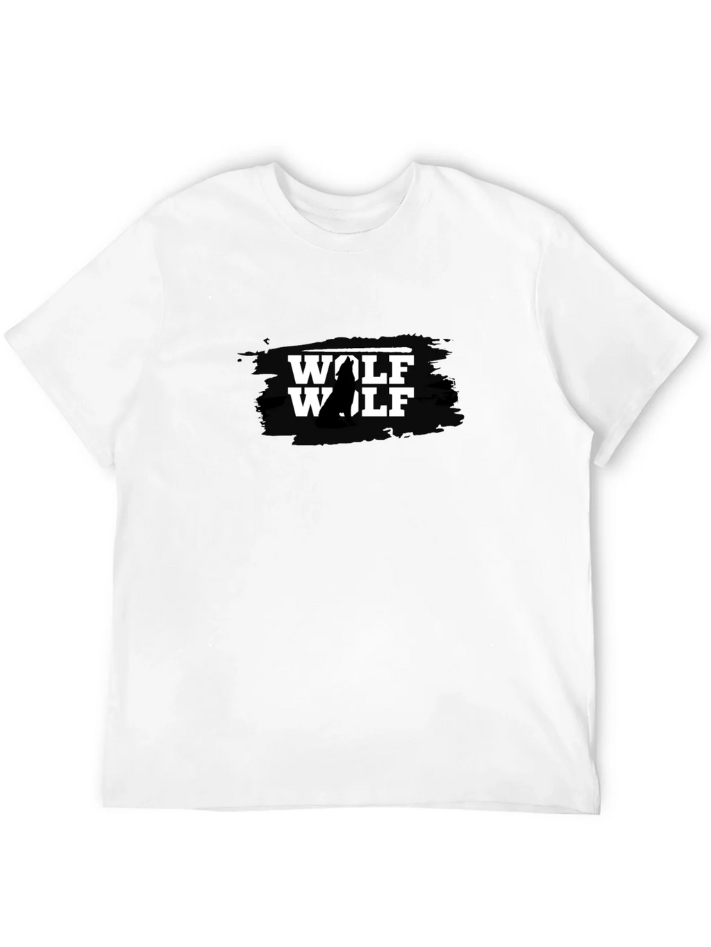 Wolf Graphic T-Shirt - Black Mens product image 11