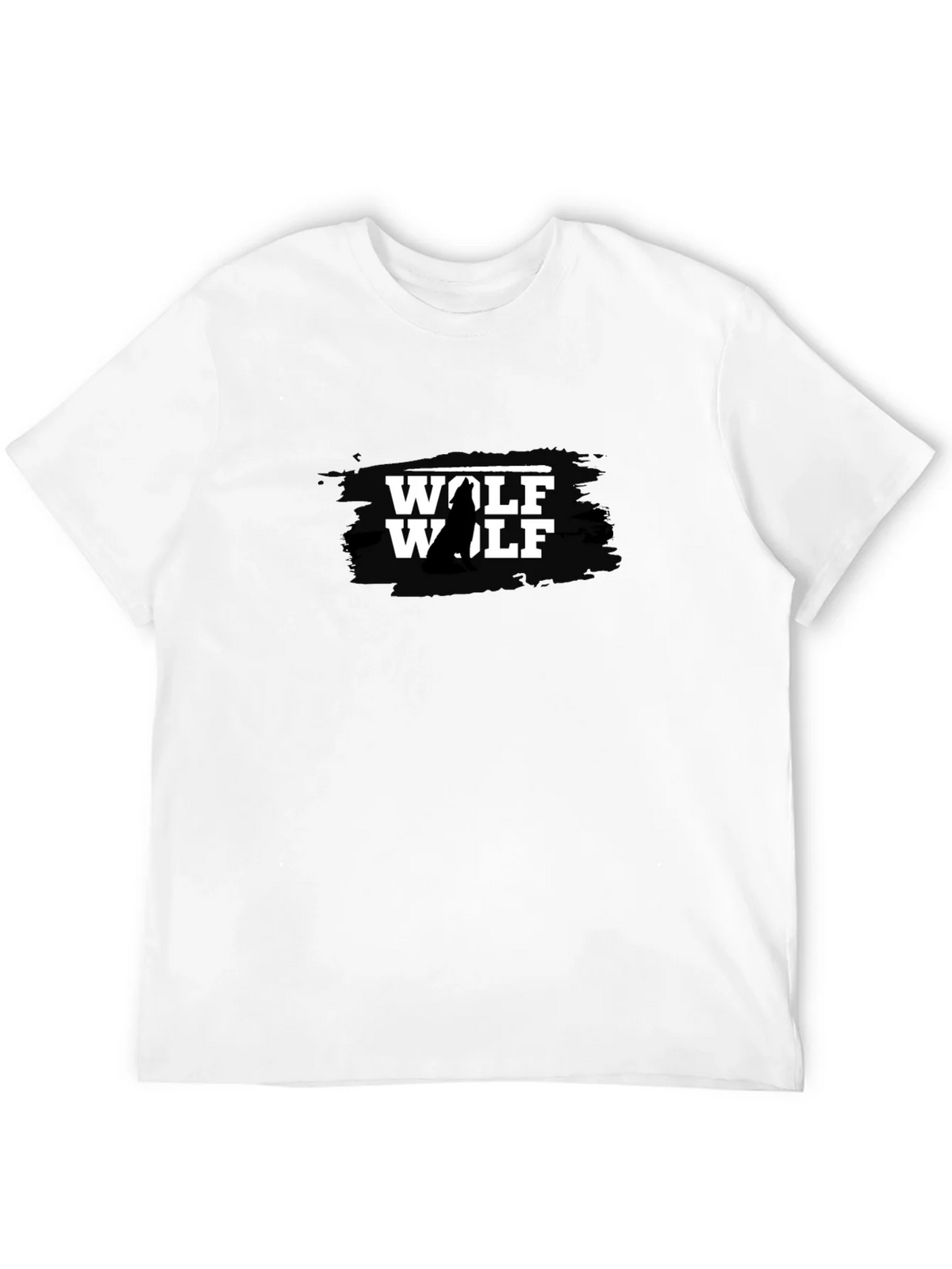 Wolf Graphic T-Shirt - Black Mens product image 11