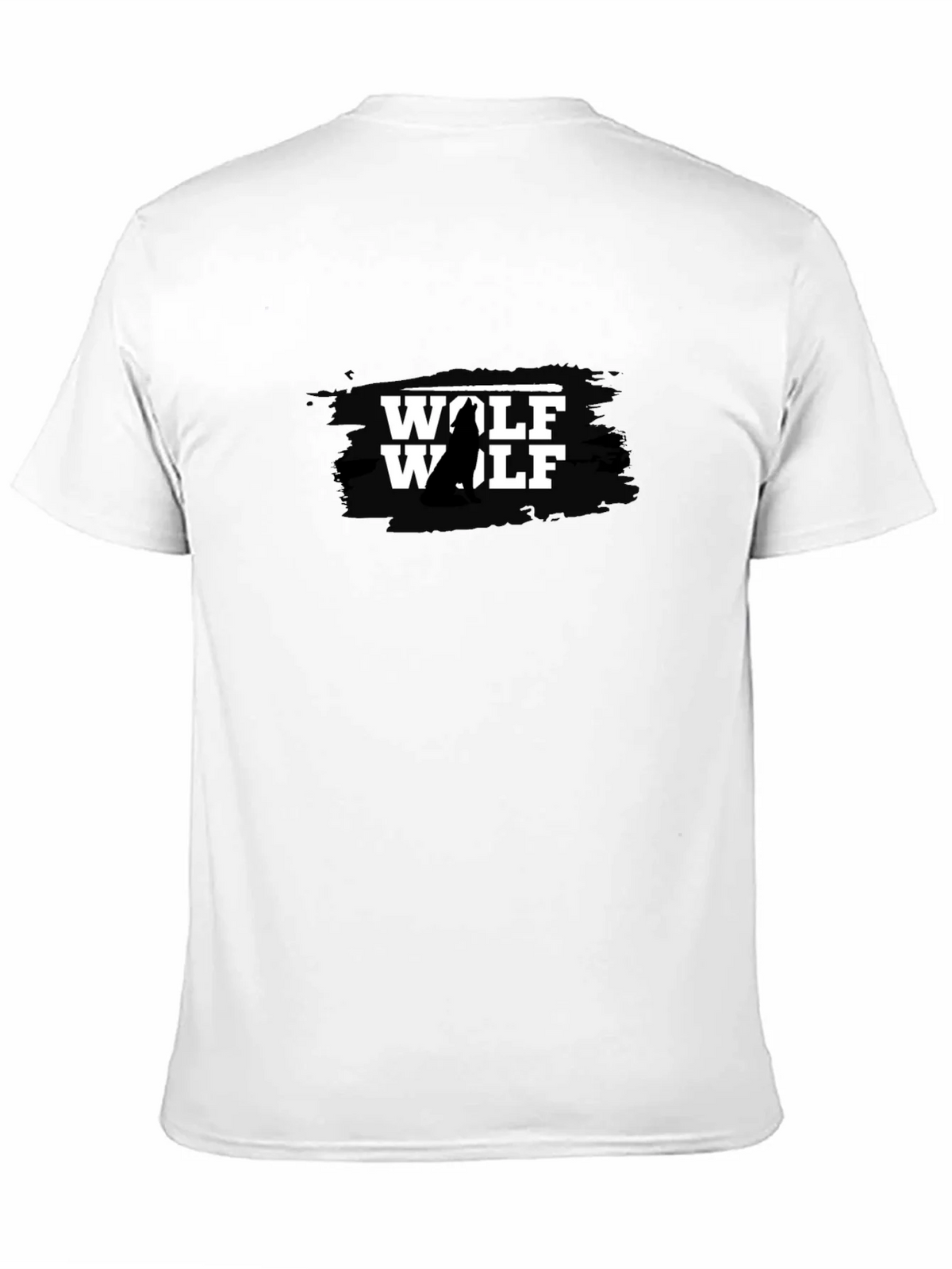 Wolf Graphic T-Shirt - Black Mens product image 10