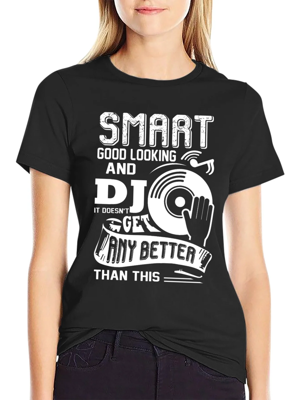 Smart Good Looking DJ Graphic T-Shirt product image 2