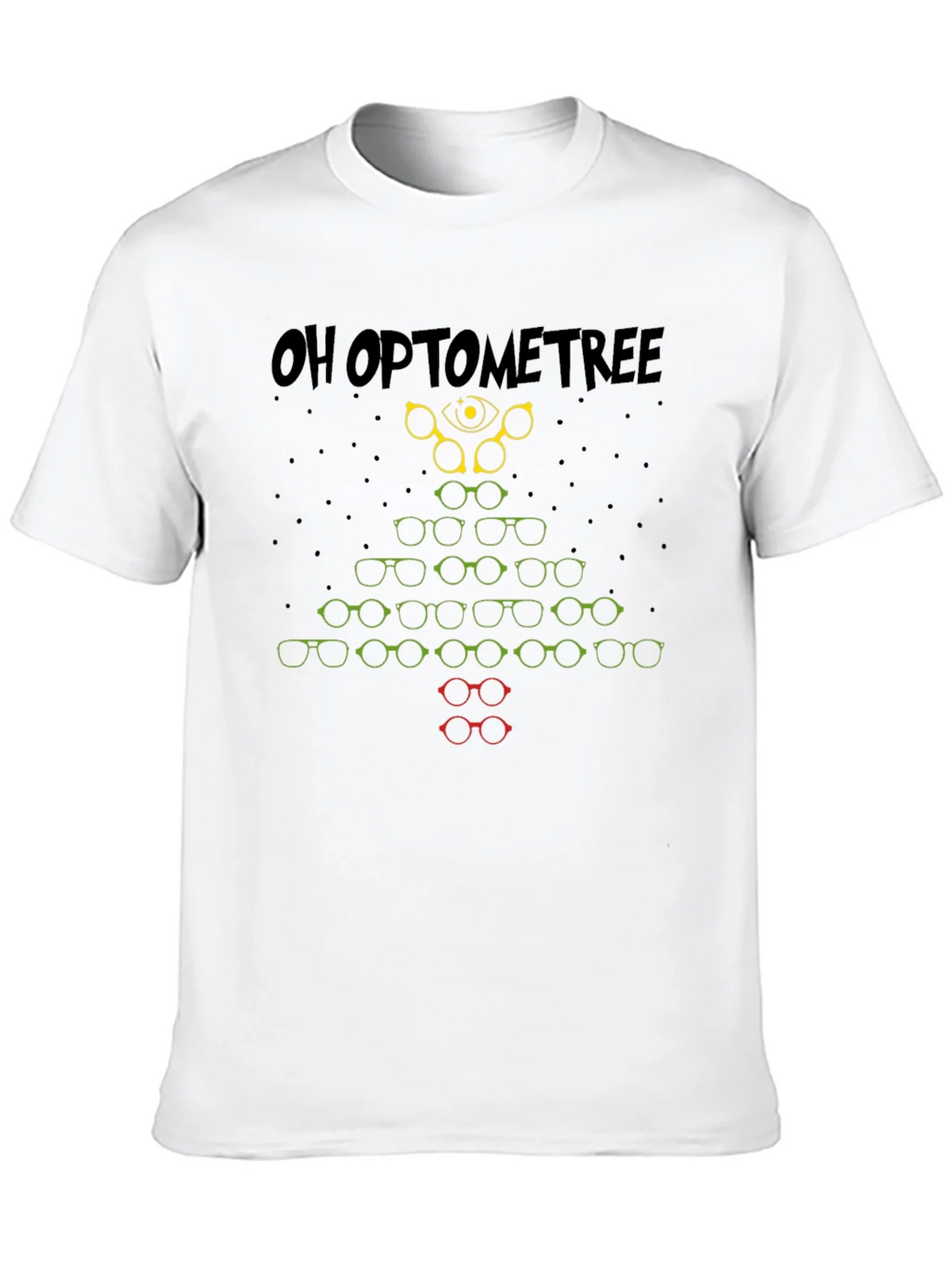 Oh Optometree T-Shirt - Christmas Glasses Tree product image 7