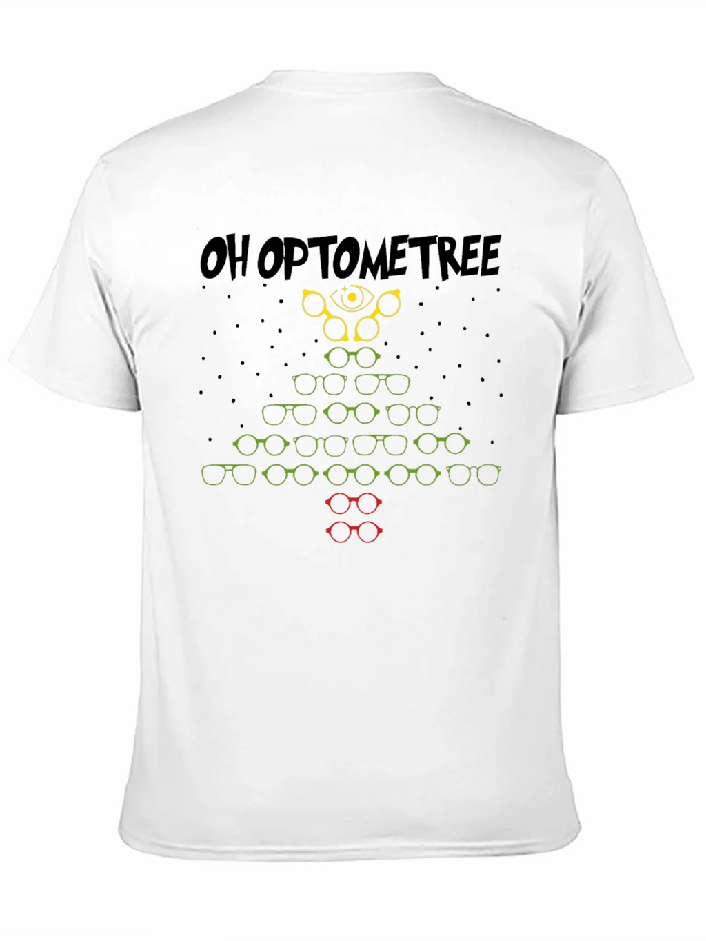 Oh Optometree T-Shirt - Christmas Glasses Tree product image 8