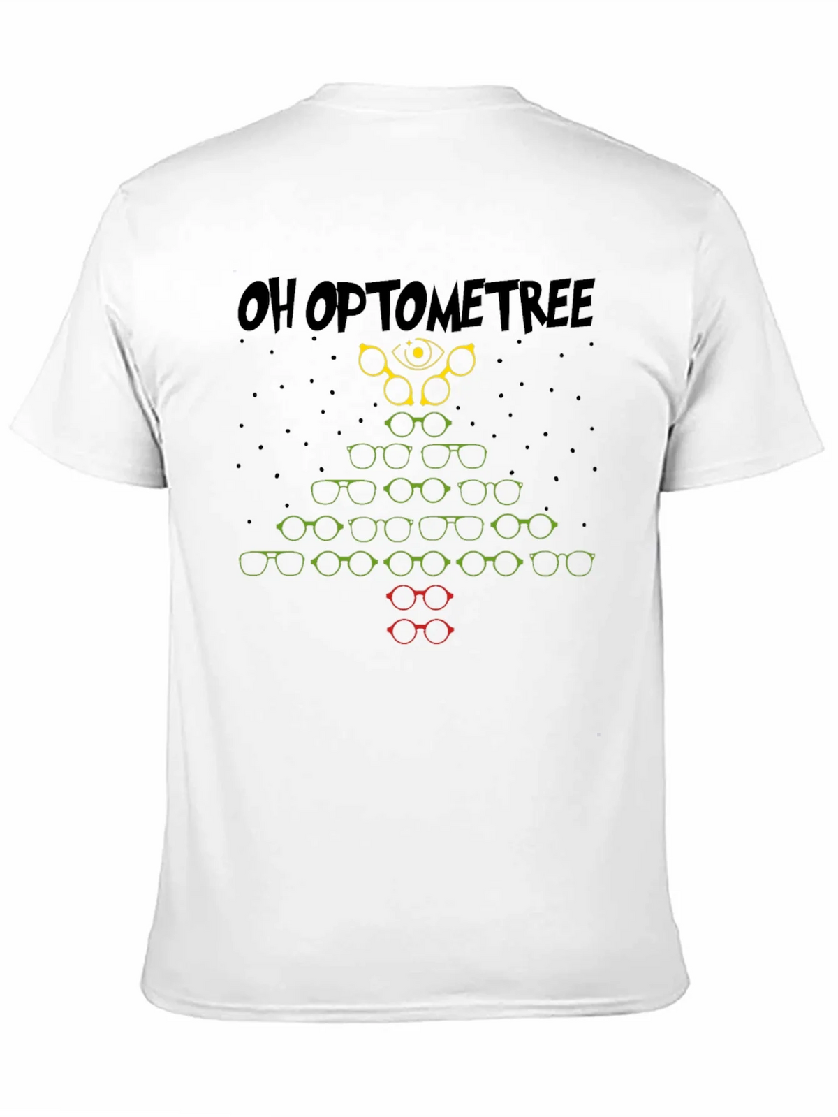 Oh Optometree T-Shirt - Christmas Glasses Tree product image 8