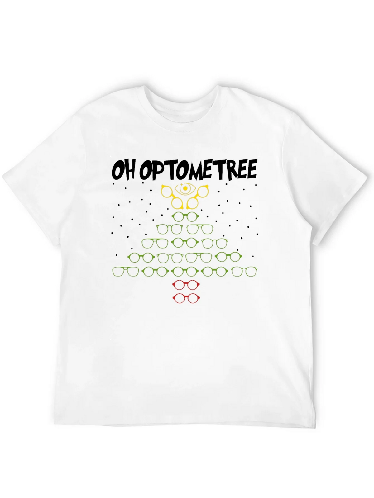 Oh Optometree T-Shirt - Christmas Glasses Tree product image 9