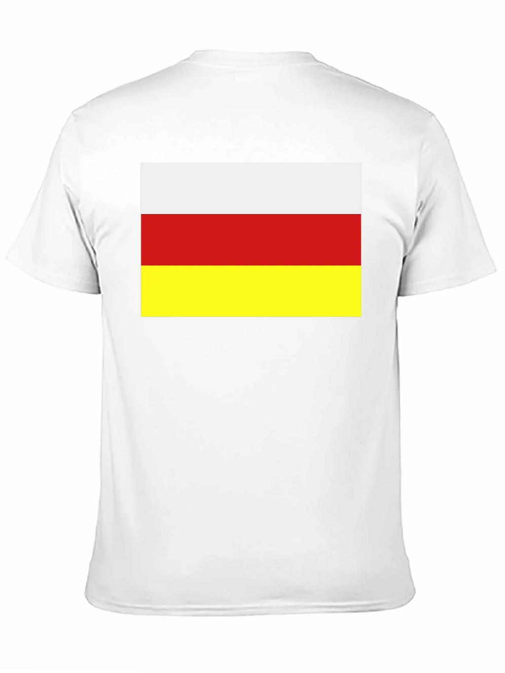 South Ossetia Flag T-Shirt - Black Cotton Tee product image 10