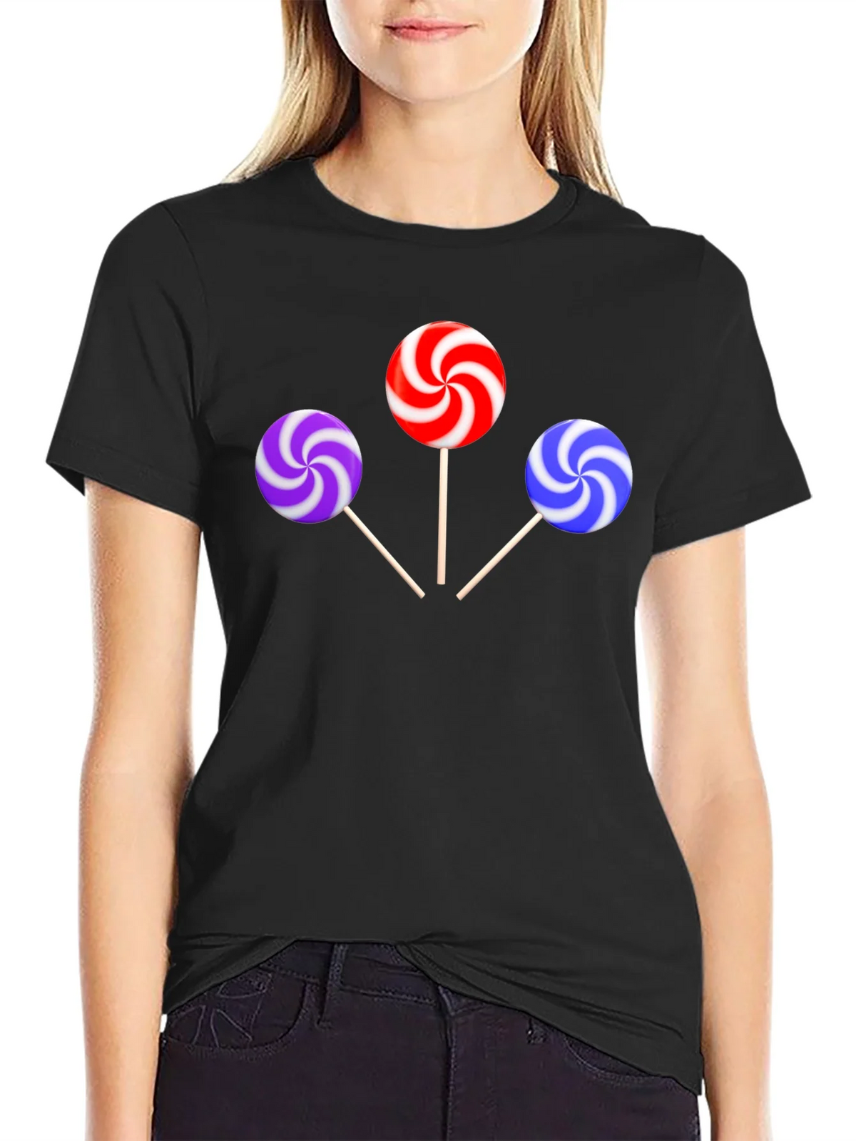 Swirl Lollipop Graphic Tee product image 2