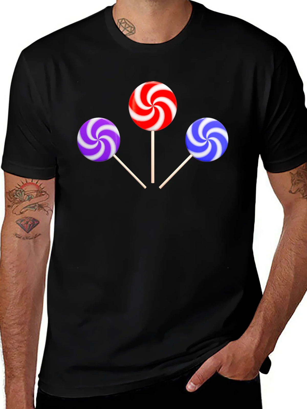 Swirl Lollipop Graphic Tee product image 1