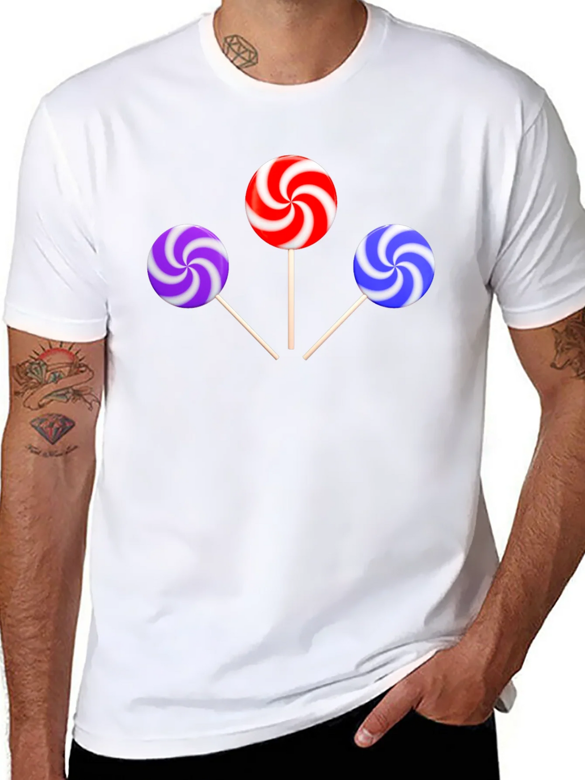 Swirl Lollipop Graphic Tee product image 7