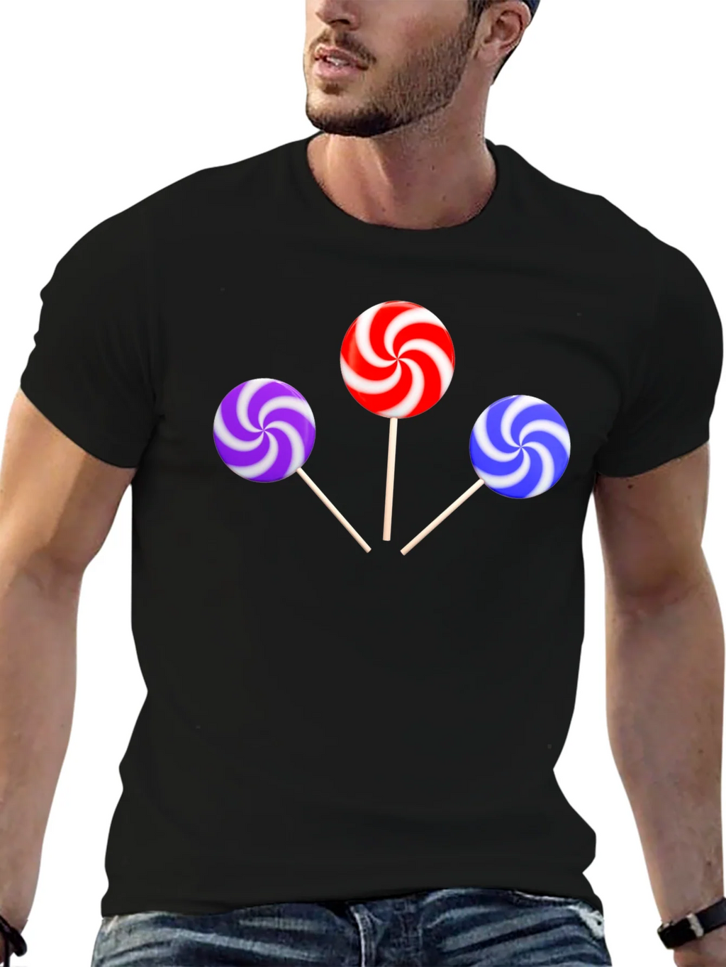 Swirl Lollipop Graphic Tee product image 6