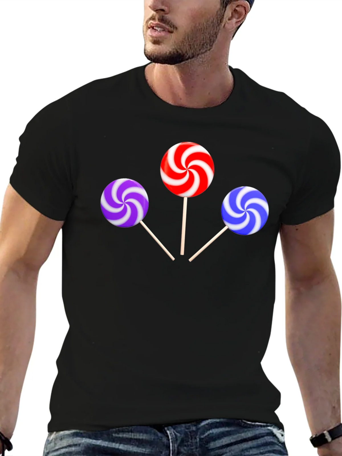 Swirl Lollipop Graphic Tee product image 6