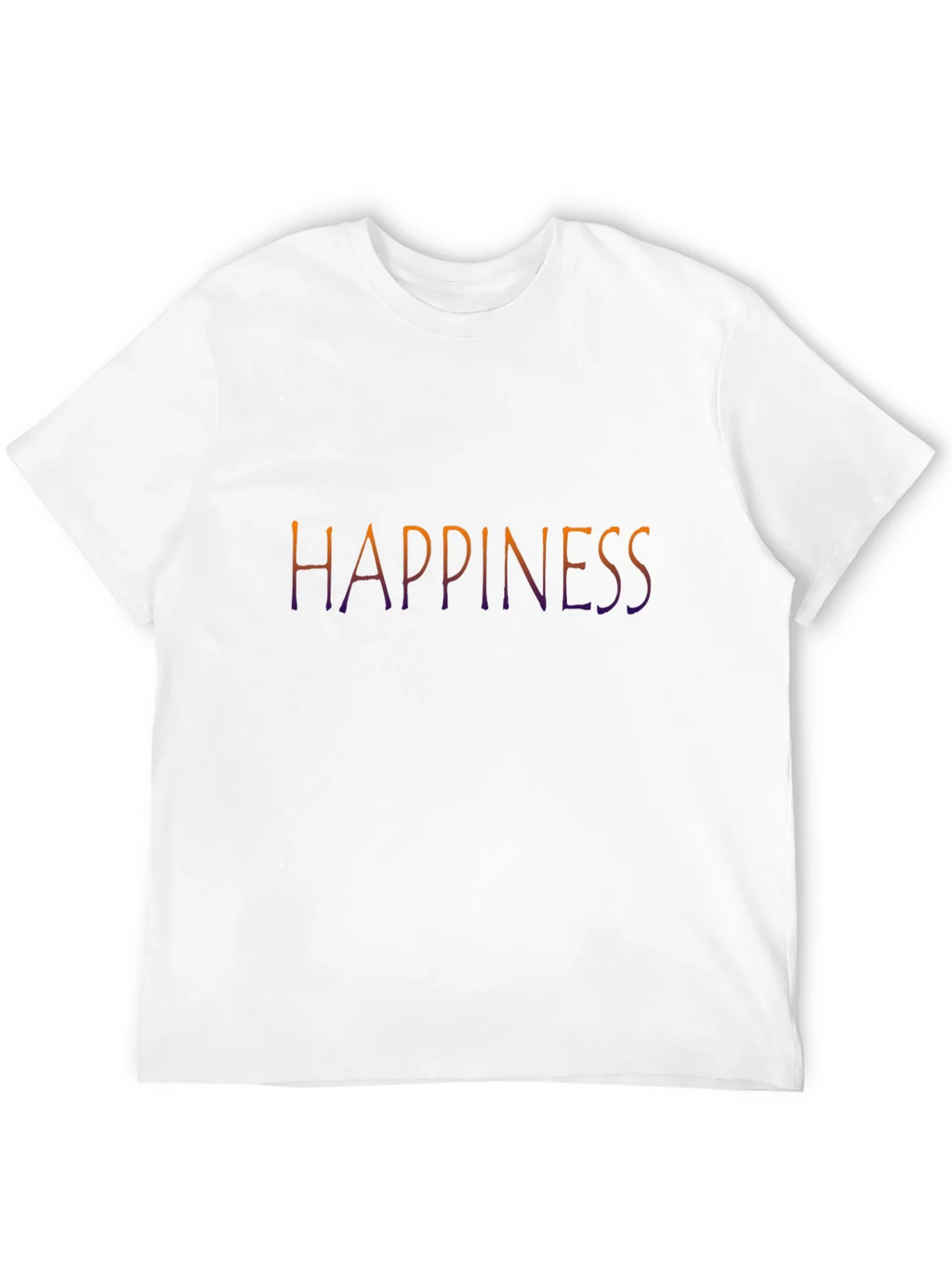 Happiness Graphic Tee - Black Casual T-Shirt product image 11