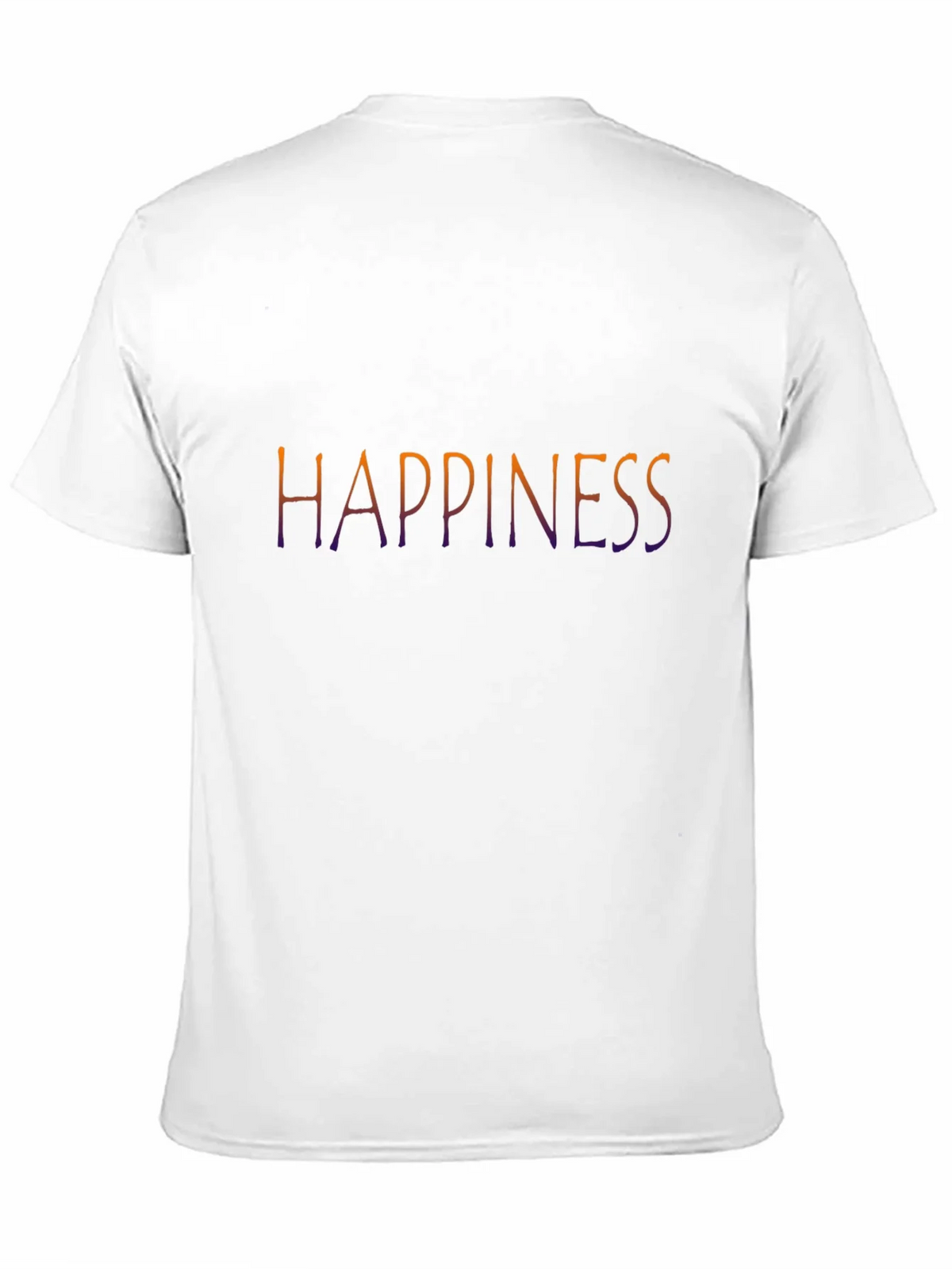 Happiness Graphic Tee - Black Casual T-Shirt product image 10