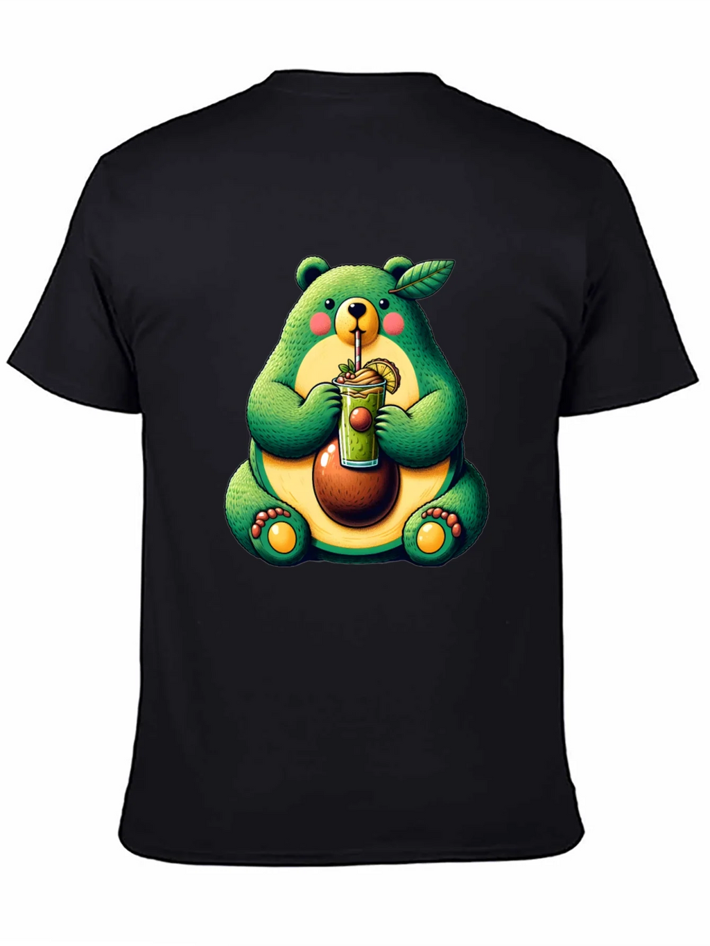 Avocado Bear Graphic Tee - Cute & Unique! product image 4