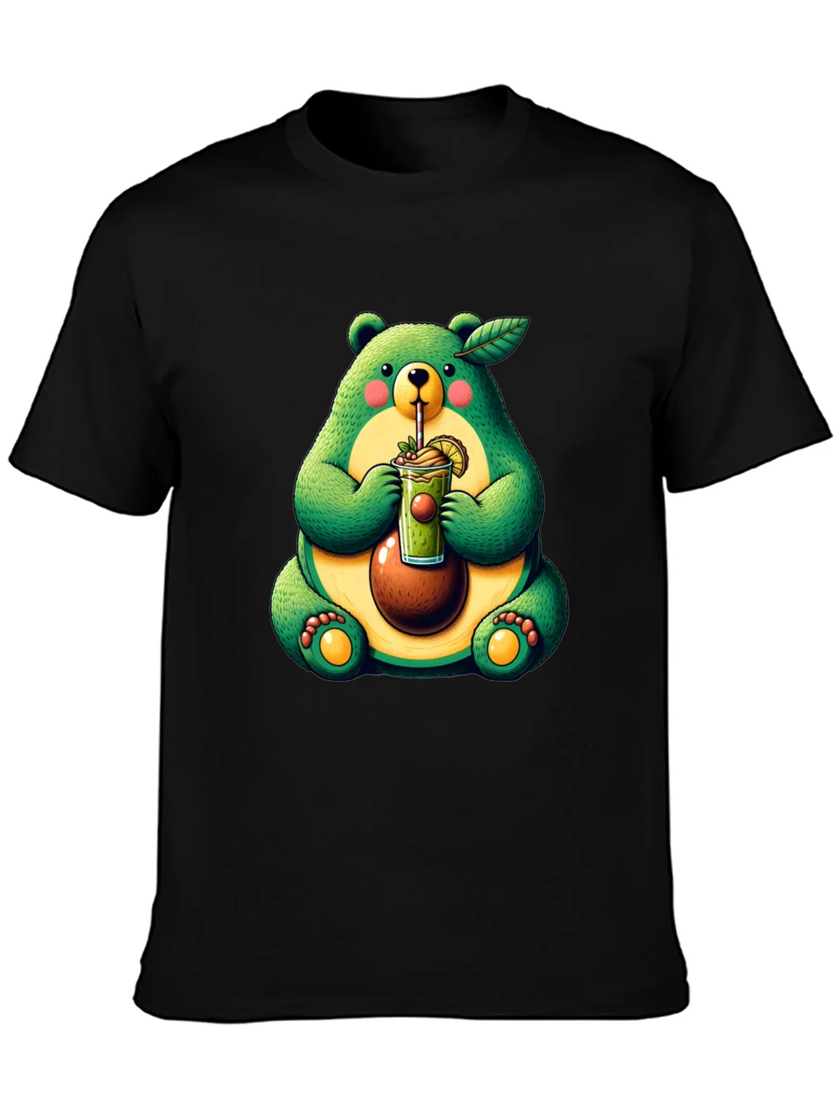 Avocado Bear Graphic Tee - Cute & Unique! product image 3