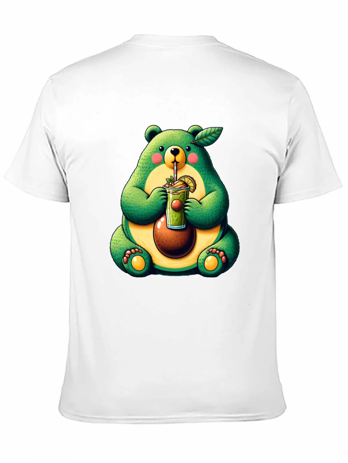 Avocado Bear Graphic Tee - Cute & Unique! product image 9