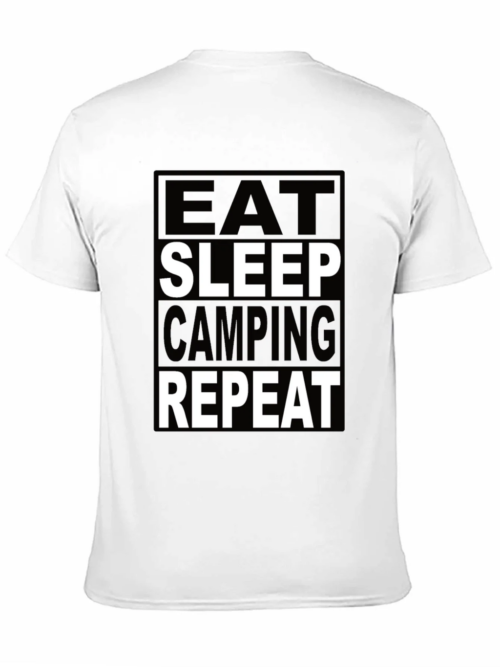 Eat Sleep Camping Repeat Graphic Tee product image 10