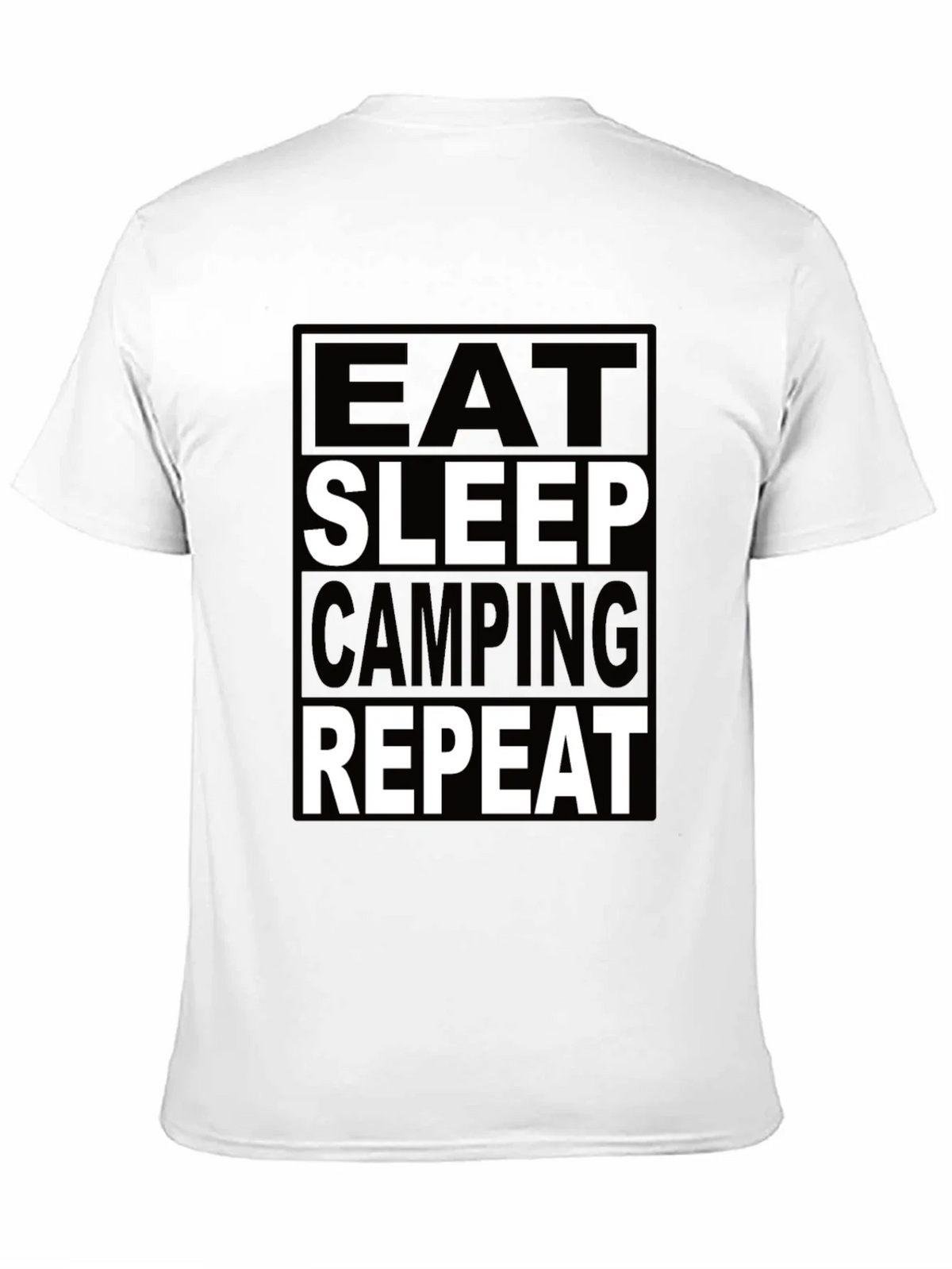Eat Sleep Camping Repeat Graphic Tee product image 10