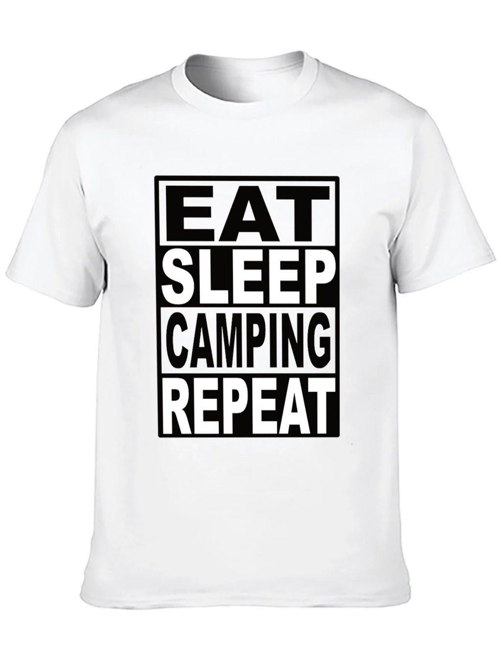 Eat Sleep Camping Repeat Graphic Tee product image 9