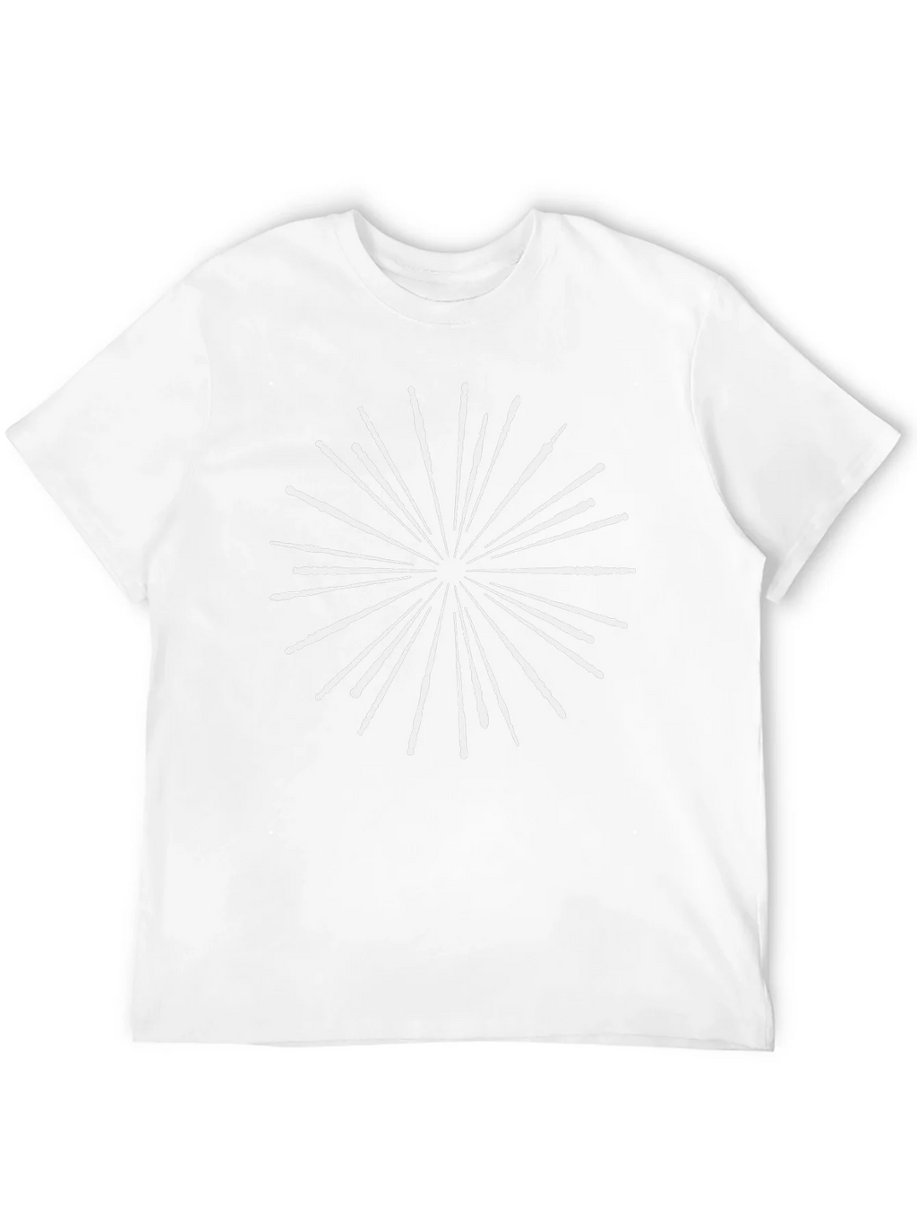 Wizard Wand Burst Black T-Shirt product image 11
