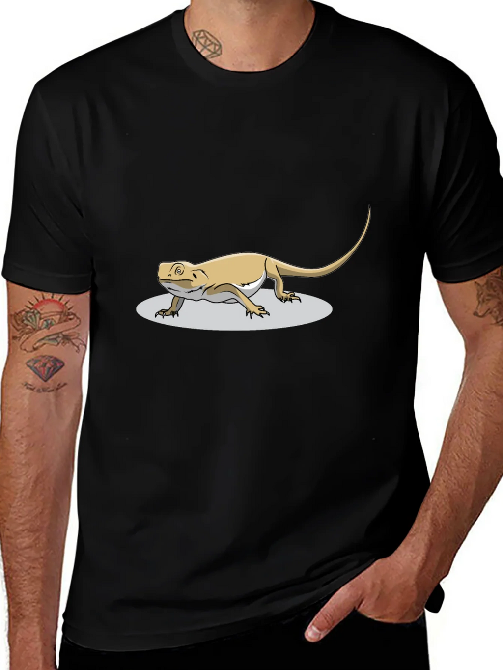 Bearded Dragon Lizard Graphic Tee - Unisex product image 1