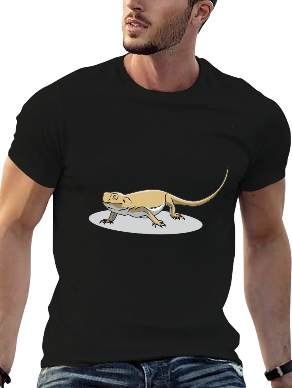 Bearded Dragon Lizard Graphic Tee - Unisex product image 5